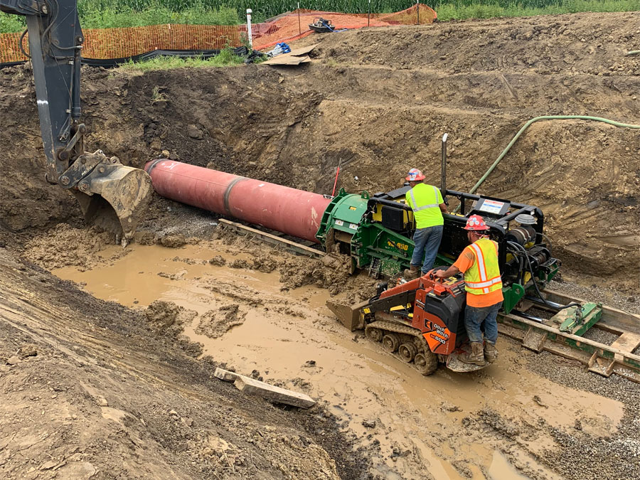 Clearpath Utility Solutions - Auger Bore For Pipeline Washington Court House, OH